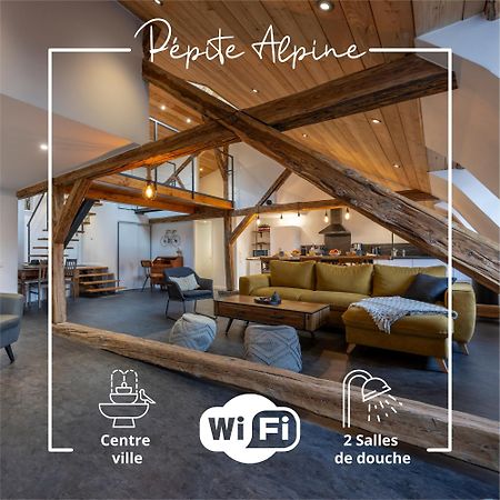 Superbe Loft - Situ Sur La Place Centrale Barcelonnette Zewnętrze zdjęcie